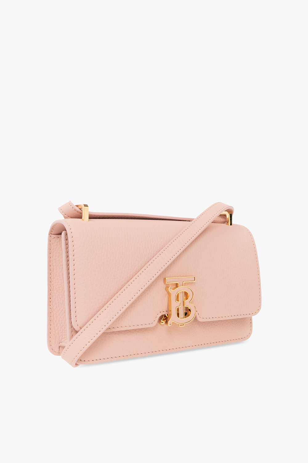 Pink discount burberry bag